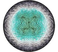 Scheepjes - Scheepjes Whirl 785 Minty Black Velvet Yarn - 1x1000m