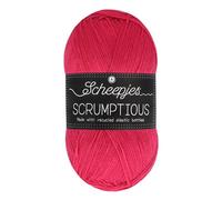 Scheepjes Scrumptious 100g - 387 Coral Candy Crush Soft Yarn for Knitting and Crocheting