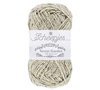 Scheepjes Secret Garden 1x50g - 736 Bird Bath, Grey Crochet and Knitting Yarn