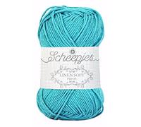 Scheepjes Soft Yarn, 47% Cotton, 27% Linen, 26% polyacrylic, 614, 1x50g