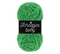 Scheepjes Softy Yarn 50g - Green, Polyester and Nylon Blend