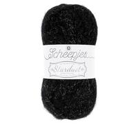 Scheepjes Stardust (540m) DK-Weight Yarn - Acrylic Blend, for Knitting or Crocheting Projects, 651 Scorpio, 1 x 100g
