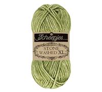 Scheepjes Stone Washed XL 50 g - 846 Canada Jade, Cotton-Acrylic Blend