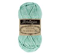 Scheepjes Stone Washed XL 50 g 868 Larimar - Cotton-Acrylic DK Yarn