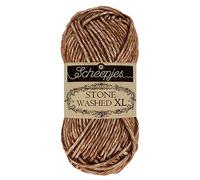 Scheepjes - Scheepjes Stone Washed XL 862 Brown Agate Yarn - 1x50g