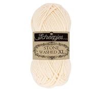 Scheepjes 1665-861 Stone Washed XL Cotton Yarn, 861 Pink Quartzite, 1 x 50 g