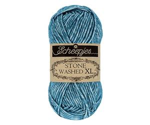 Scheepjes Stone Washed XL 50 g Yarn - Blue Apatite 845