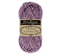 Scheepjes Stone Washed XL 50 g Yarn - Deep Amethyst (851)