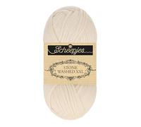 Scheepjes Stone Washed XXL 100g - 841 Moon Stone, Beige Knitting and Crochet Yarn