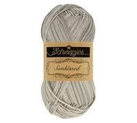 Scheepjes Sunkissed 50g - 017 Summer Rain, Grey Yarn