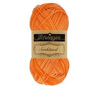 Scheepjes Sunkissed 50g - Beach Hut Orange Yarn