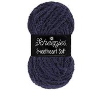 Scheepjes Sweetheart Soft 100g - Blue Polyester Yarn for Knitting and Crochet