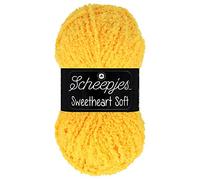 Scheepjes Sweetheart Soft 1x100g - 015 Giallo Filato per Uncinetto e Maglieria