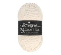 Scheepjes Truly Scrumptious 100g Yarn - 386 Lemon Granita, Soft and Versatile
