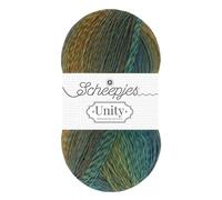 Scheepjes Unity (420m) Yarn - Wool-Blend, Soft and Lightweight Yarn for Shawls, Socks and Home Accessories, 980 Jessica, 1 x 100g