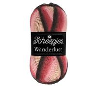 Scheepjes Wanderlust 100g - 452 Lake Louise, Multicoloured Yarn for Knitting and Crocheting