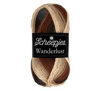 Scheepjes Wanderlust 100g - 456 Prague, Multi-Coloured Acrylic Yarn