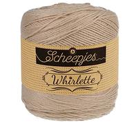 Scheepjes Whirlette 100g Almond Butter Yarn for Knitting and Crocheting