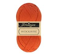Scheepjes Woolwise 100g - 723 Sunset Blaze, Oranje Brei- en Haakgaren