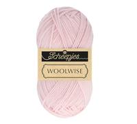 Scheepjes Woolwise 100g - 724 Petal Pink, Superwash Merino Yarn
