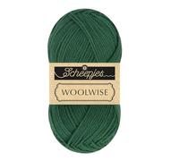 Scheepjes Woolwise 100g 758 Emerald Superwash Merino Yarn for Knitting and Crochet