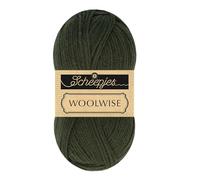 Scheepjes Woolwise 100g - 760 Woodland Green and Brown Yarn
