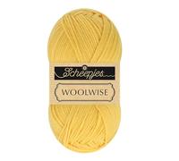 Scheepjes Woolwise 100g - Golden Wheat, Warm Yellow-Brown Yarn for Knitting and Crochet