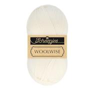 Scheepjes Woolwise 100g Pure White Yarn