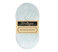 Scheepjes Woolwise (200m) DK-Weight Yarn - for Knitting Patterns with Multiple Colours and All Sorts of Projects, Merino Wool, 751 Pale Azure, 1 x 100g