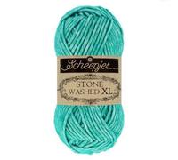 Scheepjes XL Cotton-Acrylic Blend Yarn - Blue - for Knitting and Crochet Projects