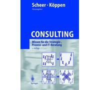 Scheer - Consulting Wissen fr die Strategie- Prozess- und IT-Berat - X555z