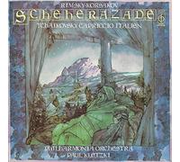 Scheherazade / Capriccio Italien - Nikolai Rimsky-Korsakov / Pyotr Ilyich Tchaikovsky, Philharmonia Orchestra, Paul Kletzki LP