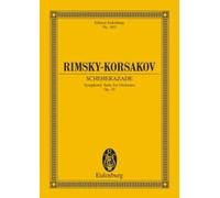 Scheherazade op. 35 - Symphonic Suite - Orchestra - study score - (ETP 493)