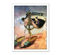 Scheiner Nutcracker King Mouse Painting Large Framed Art Print Poster Wall Decor 18x24 in