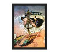 Scheiner Nutcracker King Mouse Painting Large Framed Art Print Poster Wall Decor 18x24 in