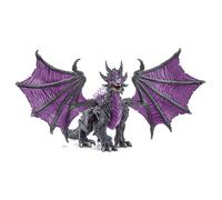 Schelich Eldrador Creatures Shadow Dragon Toy Figure Grey & Purple Kids Toy 7+