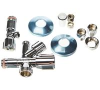 Schell 108620699 Comfort Fitting Connector Set with ASAG 1/2-Inch, Chrome