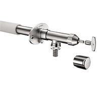 Schell 18260 7 Outlet Valve, Frost-Proof for The Outside Wall, 1/2 inch, Chrome-Plated Brass