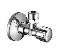 Schell Comfort 049060699 Regulating Angle Valve Without ASAG 3/8-Inch x 3/8 Inch Chrome