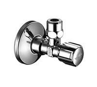 Schell Comfort 049070699 Regulating Angle Valve Without ASAG 1/2-Inch x 3/8-Inch Chrome