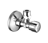 Schell Comfort 049070699 Regulating Angle Valve Without ASAG 1/2-Inch x 3/8-Inch Chrome