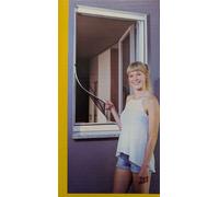 Schellenberg 100x120cm Magnetic Insect Screen Window Mesh Frame, White