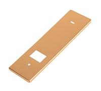 Schellenberg 10278 Aluminium Roller Shutter disc with Hole spacing 14.2 cm, Gold Winding Plate, Distanza dei fori: 16.5 cm