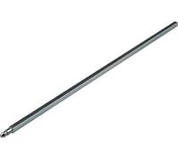 Schellenberg 11105 Roller Shutter Drive Rod for Spherical Bearings, Square (L&W) 6 x (H) 330 mm, Galvanised Steel, 6/330 mm