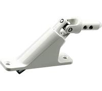 Schellenberg 11122 Joint Bearing Plate Crank-Operated shutters, Dimensions 23 x 85 mm, pin 12 mm, White, Winkel 90°