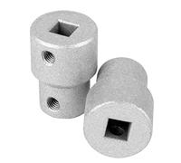 Schellenberg 17130 Set 7 mm Square for External, retrofitting with existing Roman Blinds, 2 adapters Including Screws Raffstorereadapter