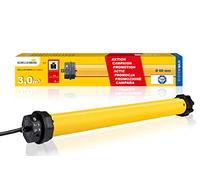 Schellenberg 20222 Maxi Action Roller Shutter Motor, up to 3 m², Easy to use Electric Roller shutters, Mechanical end Position Adjustment, Suitable for 60 mm Steel Tube shafts, Roller Shutter Drive