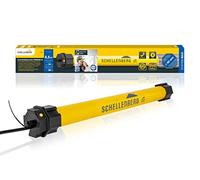 Schellenberg 21220 Roller Shutter Motor with Radio New Generation 20 Nm up to 8.5 m2 Area for 60 mm Shutter Shutter Shafts 868.4 MHz Radio Frequency Smart Controllable with Alexa and Google Home, Yellow