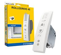 Schellenberg 22638 RolloDrive 45 to 4 m² Roller Shutter Surface, 23 mm Belt Width, tensile Force 12 kg, with Automatic Timer and Power Supply, 29 W, 230 V