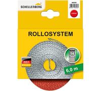 Schellenberg 46008 Rollladengurt Mini 14mm Wide / 6m Long-Red, 6,0 Meter